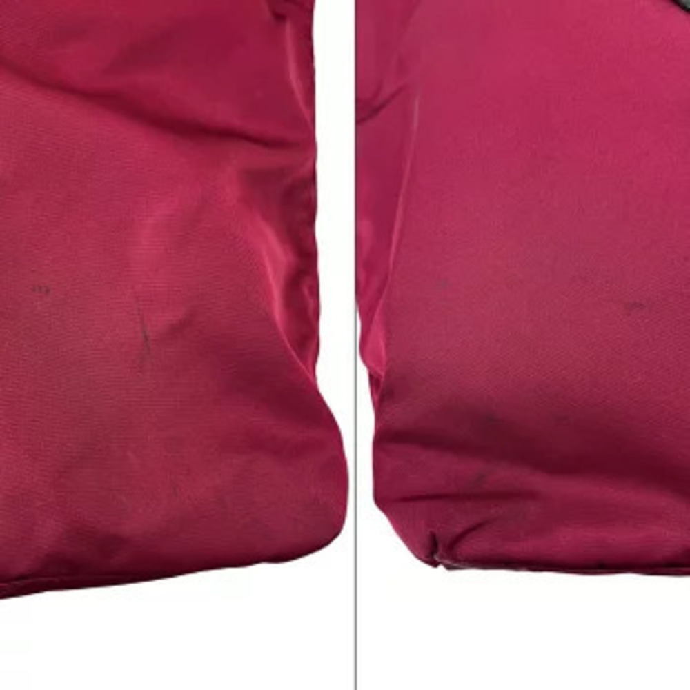 PRADA Tessuto Robot Tote Bag Bordeaux Red - Picture 10 of 10